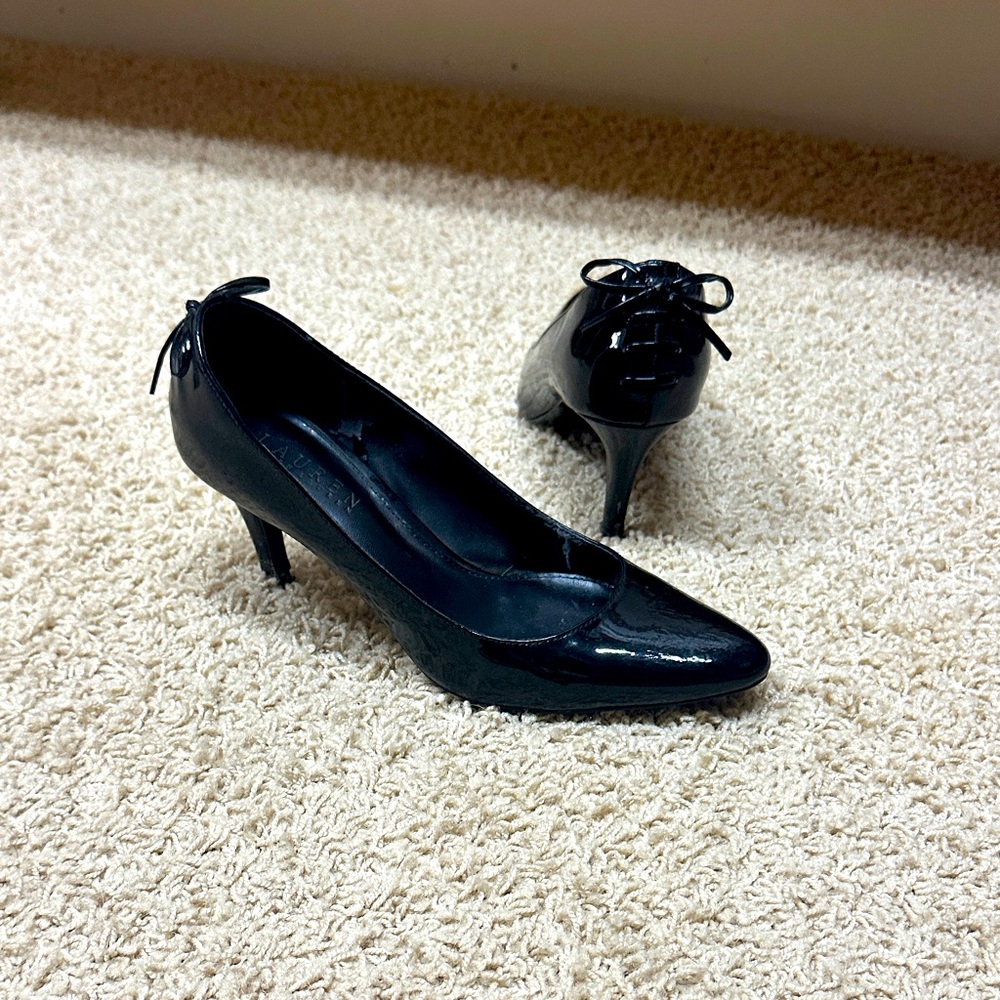 Elegant Lauren Ralph Lauren  Black Women's Heels